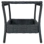 Dark gray synthetic rattan garden table 45x45x46.5 cm by vidaXL, Garden tables - Ref: Foro24-313306, Price: 43,44 €, Discount: %