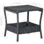 Dark gray synthetic rattan garden table 45x45x46.5 cm by vidaXL, Garden tables - Ref: Foro24-313306, Price: 43,44 €, Discount: %