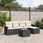 6-piece garden sofa set with black synthetic rattan cushions by , Garden sets - Ref: Foro24-3263782, Price: 381,60 €, Discoun...