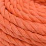 Orange 16 mm 50 m polypropylene work rope by , Ropes and metal cords - Ref: Foro24-152948, Price: 38,74 €, Discount: %