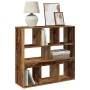 Aged wood room divider 100x33x94.5 cm by , Bookcases and shelves - Ref: Foro24-3309517, Price: 81,69 €, Discount: %