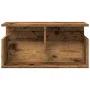 Aged engineered wood wall shelf 60x20x30 cm by , Shelves and shelves - Ref: Foro24-854830, Price: 36,31 €, Discount: %