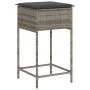 3-piece garden bar set with grey PE rattan cushions by , Garden sets - Ref: Foro24-3261482, Price: 276,09 €, Discount: %