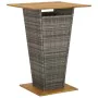 3-piece garden bar set with grey PE rattan cushions by , Garden sets - Ref: Foro24-3261482, Price: 276,09 €, Discount: %