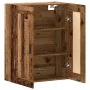 Armario de pared madera de ingeniería envejecida 69,5x34x90 cm de , Aparadores - Ref: Foro24-857310, Precio: 75,79 €, Descuen...