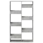 Room divider made of gray wood and concrete 100x33x175 cm by , Bookcases and shelves - Ref: Foro24-3309576, Price: 130,15 €, ...