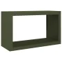 Green steel firewood rack 100x40x80 cm by , Firewood bags and holders - Ref: Foro24-850985, Price: 109,05 €, Discount: %