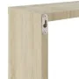 Wall cube shelves 6 units Sonoma oak 30x15x30 cm by , Shelves and shelves - Ref: Foro24-807009, Price: 40,62 €, Discount: %