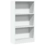 Engineered wood white shelf 60x24x109 cm by , Bookcases and shelves - Ref: Foro24-857803, Price: 51,29 €, Discount: %