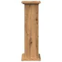 Display pedestal with storage in artisan oak, 31x30x90 cm. by , Pot stands - Ref: Foro24-854615, Price: 61,73 €, Discount: %