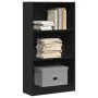 Engineered wood black shelf 60x24x109 cm by , Bookcases and shelves - Ref: Foro24-857804, Price: 52,60 €, Discount: %