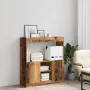 Engineered wood aged wood sideboard 92x33x100 cm by , Bookcases and shelves - Ref: Foro24-855131, Price: 83,10 €, Discount: %