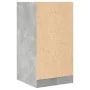 Wooden medicine cabinet in gray concrete engineering, 40x41x77.5 cm by , Lockers and storage cabinets - Ref: Foro24-855190, P...