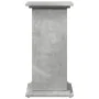 Gray concrete pedestal display with storage 31x30x60 cm by , Pot stands - Ref: Foro24-854619, Price: 52,48 €, Discount: %