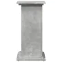 Gray concrete pedestal display with storage 31x30x60 cm by , Pot stands - Ref: Foro24-854619, Price: 52,48 €, Discount: %