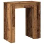 Hohes Regal mit verwittertem Holz und Regalen 95x47x103,5 cm. von , Küchen- und Esstische - Ref: Foro24-854389, Preis: 87,18 ...