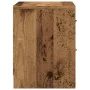 Aged engineered wood bedside table 40x30x40 cm by , Nightstands - Ref: Foro24-855924, Price: 47,46 €, Discount: %