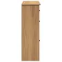 Panama shoe cabinet made of solid pine wood 80x35x105 cm by , Shoe racks and shoe organizers - Ref: Foro24-4016392, Price: 15...