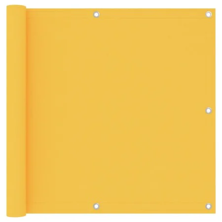 Balcony awning in yellow Oxford fabric, 90x400 cm. by vidaXL, Umbrellas - Ref: Foro24-135025, Price: 23,60 €, Discount: %