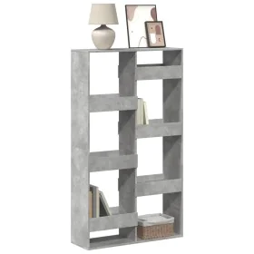 Engineered wood shelf in gray concrete 100x33x175 cm by , Bookcases and shelves - Ref: Foro24-3309405, Price: 130,15 €, Disco...