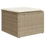 Gartensofagarnitur 7-teilig mit Kissen aus synthetischem Rattan in Beige. von , Gartensets - Ref: Foro24-3268568, Preis: 652,...