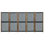 Black 5-panel room divider screen 350x170 cm by , Room dividers - Ref: Foro24-315604, Price: 200,59 €, Discount: %