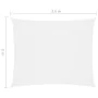 Rectangular sail awning Oxford cloth white 2x3.5 m by vidaXL, Umbrellas - Ref: Foro24-135256, Price: 30,67 €, Discount: %