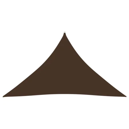 Triangular sail awning Oxford fabric brown 5x5x6 m by vidaXL, Umbrellas - Ref: Foro24-135843, Price: 42,24 €, Discount: %