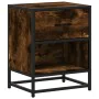 Bedside tables 2 units smoked oak engineered wood 40x31x50 cm by , Nightstands - Ref: Foro24-848689, Price: 90,33 €, Discount: %