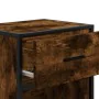 Bedside tables 2 units smoked oak engineered wood 40x31x50 cm by , Nightstands - Ref: Foro24-848689, Price: 90,33 €, Discount: %