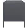 TV stand made of cold-rolled anthracite steel, measuring 68x39x43.5 cm. by , TV Furniture - Ref: Foro24-851234, Price: 137,99...