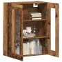 Aged engineered wood wall cabinet 69.5x34x90 cm by , bathroom vanities - Ref: Foro24-857330, Price: 94,83 €, Discount: %