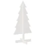 Weihnachtsbaum aus massivem weißem Kiefernholz, 100 cm hoch. von , Weihnachtsbäume - Ref: Foro24-858187, Preis: 48,15 €, Raba...