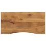 Desktop board with curved rough mango wood 110x60x2.5 cm by , Table tops - Ref: Foro24-370217, Price: 83,87 €, Discount: %