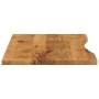 Desktop board with curved rough mango wood 110x60x2.5 cm by , Table tops - Ref: Foro24-370217, Price: 83,87 €, Discount: %