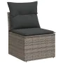 Garden sofa set with 10 pieces of synthetic gray rattan cushions | Foro24|Onlineshop| Casa, Jardín y Más Foro24.es