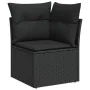 5-piece garden furniture set with black synthetic rattan cushions by , Garden sets - Ref: Foro24-3326876, Price: 387,87 €, Di...