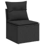 4-piece garden sofa set with black synthetic rattan cushions | Foro24|Onlineshop| Casa, Jardín y Más Foro24.es