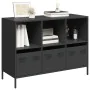 Cold-rolled black steel sideboard 101.5x39x73.5 cm by , Sideboards - Ref: Foro24-851364, Price: 235,82 €, Discount: %