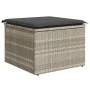 Set of 7 garden sofas with cushions PE rattan light gray by , Garden sets - Ref: Foro24-3326353, Price: 575,62 €, Discount: %