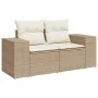 Set Gartensofas mit Kissen 6 Stück synthetisches Rattan beige von , Gartensets - Ref: Foro24-3327928, Preis: 552,81 €, Rabatt: %