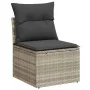 Set of garden sofas and cushions 5 pcs synthetic rattan light gray by , Garden sets - Ref: Foro24-3326793, Price: 469,84 €, D...