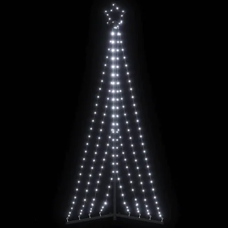 Weihnachtsbaumbeleuchtung 339 kaltweiße LEDs 187 cm von , Weihnachtsbäume - Ref: Foro24-4016429, Preis: 42,19 €, Rabatt: %