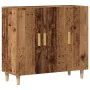 Aparador de madera de ingeniería envejecido 90x34x80 cm by , Sideboards - Ref: Foro24-856890, Price: 106,99 €, Discount: %