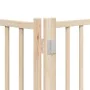 Puerta para perros plegable 6 paneles madera de álamo 480 cm by , Dog kennels and fences - Ref: Foro24-3155721, Price: 84,99 ...