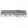 Cushions for pallet sofa 7 pieces gray by vidaXL, Cushions for chairs and sofas - Ref: Foro24-314589, Price: 217,92 €, Discou...