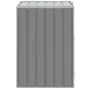 Cobertizo de contenedor de basura acero gris 72x81x115 cm by , Waste container supports - Ref: Foro24-4006172, Price: 100,43 ...