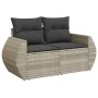 Set de sofás de jardín 6 pzas y cojines ratán sintético gris by , Garden sets - Ref: Foro24-3326643, Price: 538,57 €, Discoun...