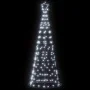 Árbol de Navidad cono de luz 200 LEDs blanco frío 182 cm by , Christmas trees - Ref: Foro24-4016449, Price: 43,48 €, Discount: %