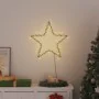 Luces de Navidad Silueta de Estrella 80 LEDs blanco cálido by , Christmas lights - Ref: Foro24-4019602, Price: 25,87 €, Disco...